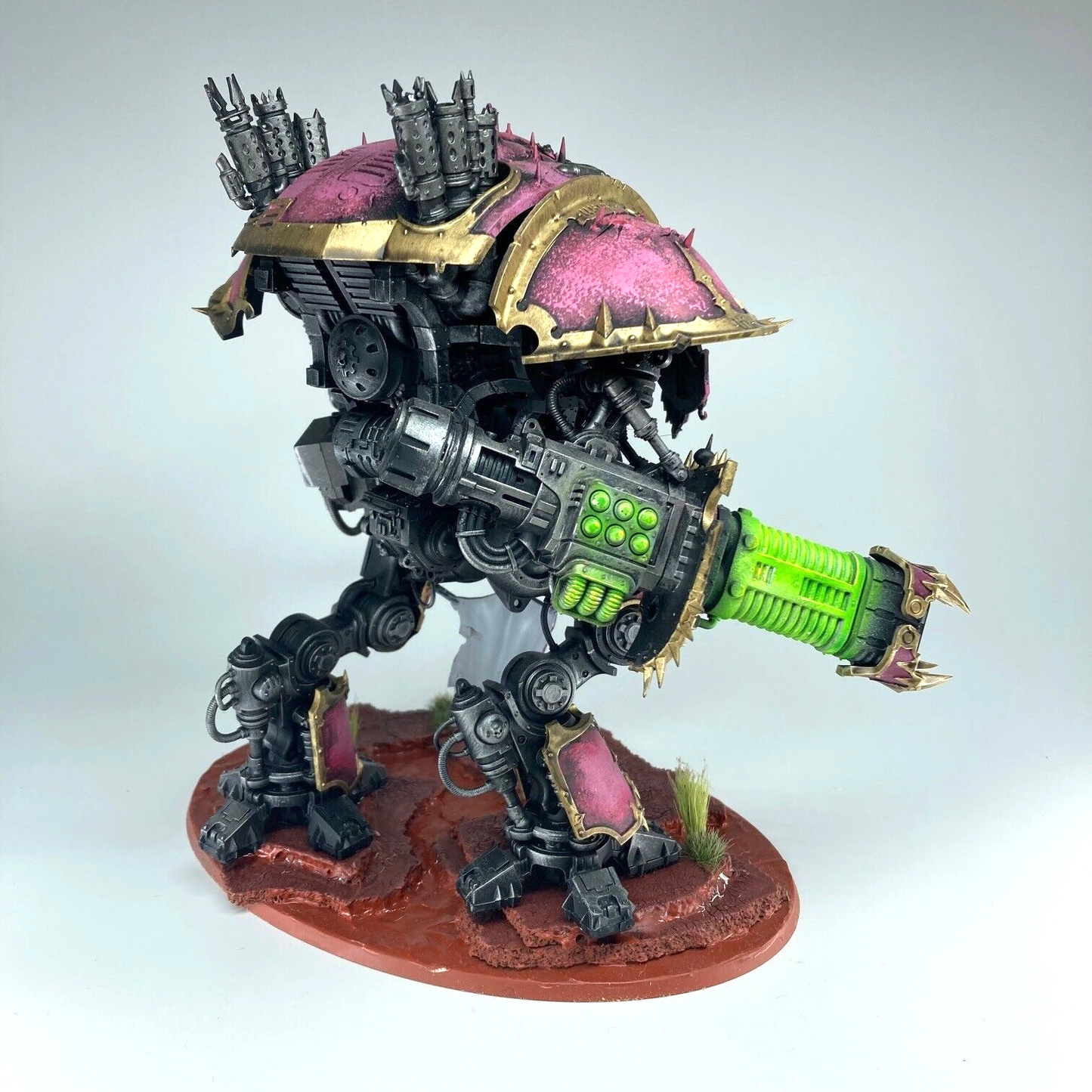 Knight Abominant Emperors Children Chaos Knights - Warhammer 40k - Painted