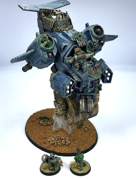 Grot Aircraft with Large Roller - Space Orks - Painted - Warhammer 40K