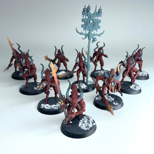 Bloodletters - Daemons Of Khorne - Warhammer Age Of Sigmar Games Workshop C5979