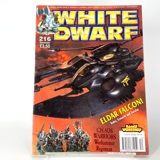 White Dwarf 216 Magazine Games Workshop Warhammer Fantasy 40,000 40K M1361