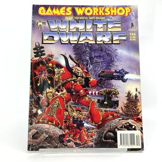White Dwarf 144 Magazine Games Workshop Warhammer Fantasy 40,000 40K M438