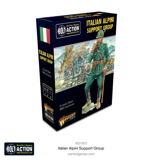 Italian Alpini Support Group - Brand New - Warlord Games Bolt Action Miniatures