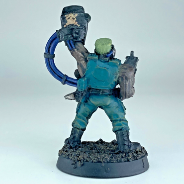 Catachan Captain - Astra Militarum - Warhammer 40k Games Workshop Metal X5802