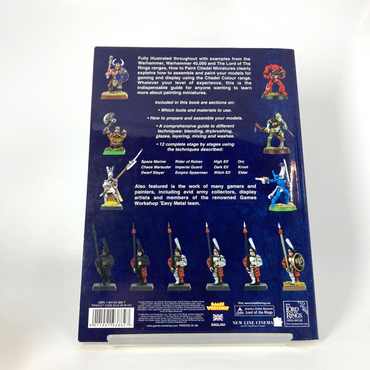 How To Paint Citadel Miniatures - Paperback Tutorial Book - Games Workshop M1737