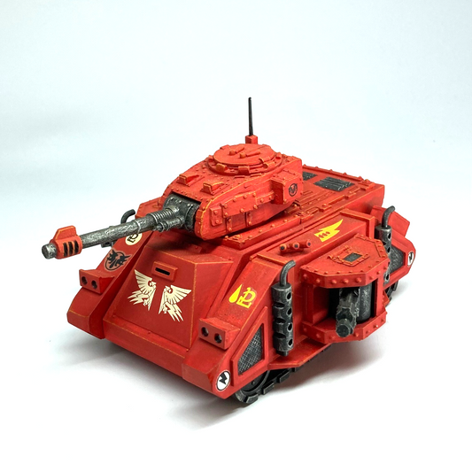 Blood Angels Predator Tank 2nd Ed - Space Marines Warhammer 40k Part Metal (2)