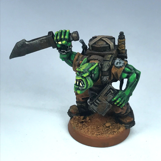Metal Space Ork Orks Kommando - Painted - Warhammer 40K X3506
