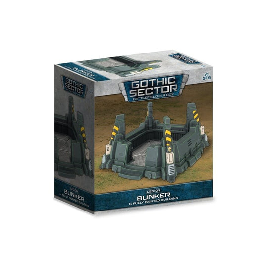 Legion Bunker - Painted 1:56 Scale Terrain Set - Brand New - Gothic Sector