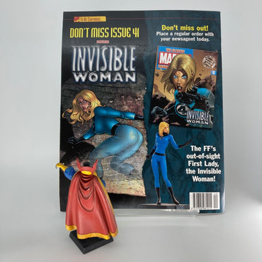 Marvel Dr Strange Metal Figure & Comic - Marvel Comics