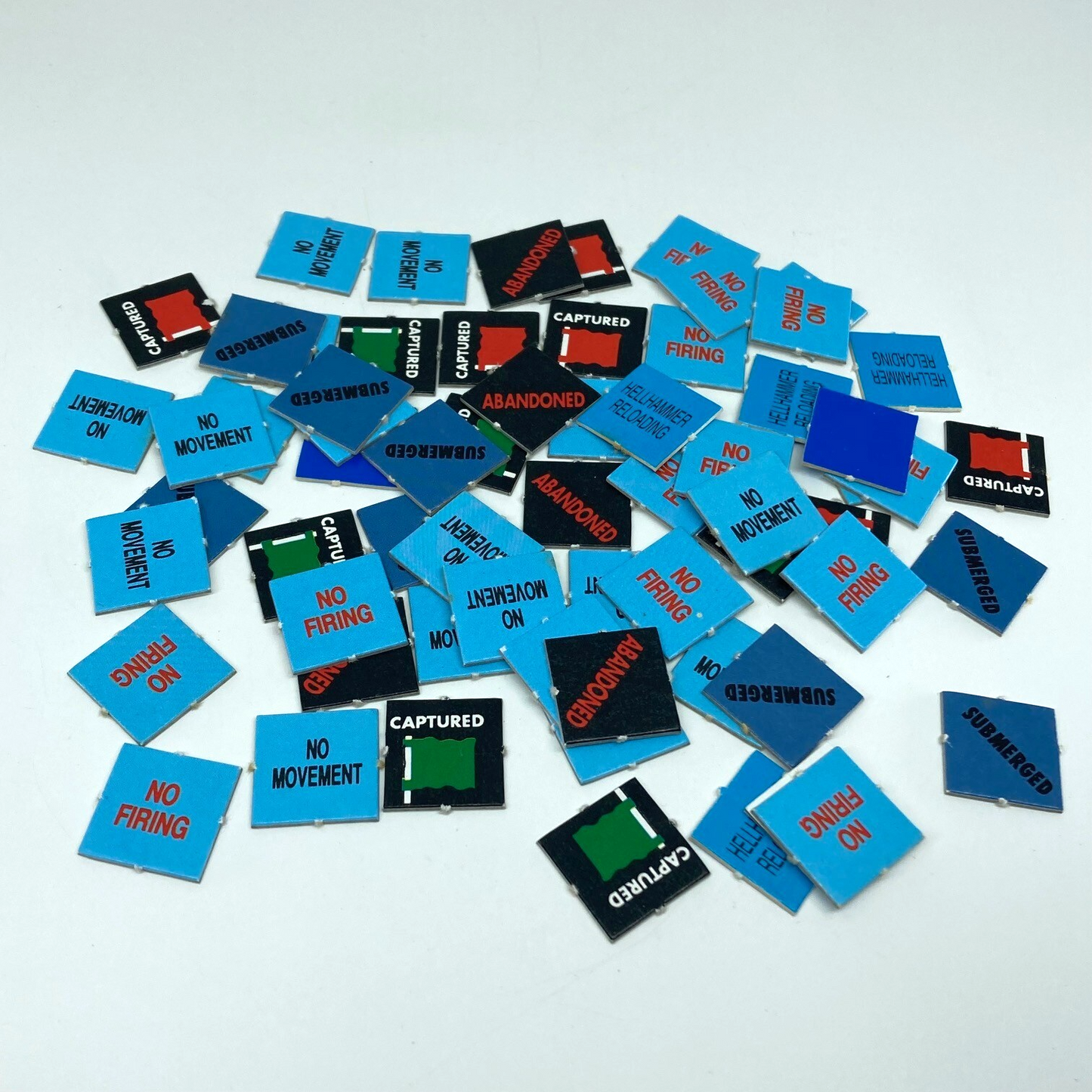Man O' War Condition Token Set - OOP Man O' War Warhammer Games Workshop X10048