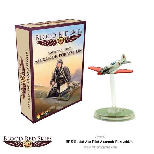Blood Red Skies: Alexandr Pokryshkin Ace Pilot - Bolt Action Warlord Games