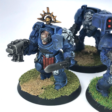 Classic Space Marine Terminator Squad - Painted - Warhammer 40K C612