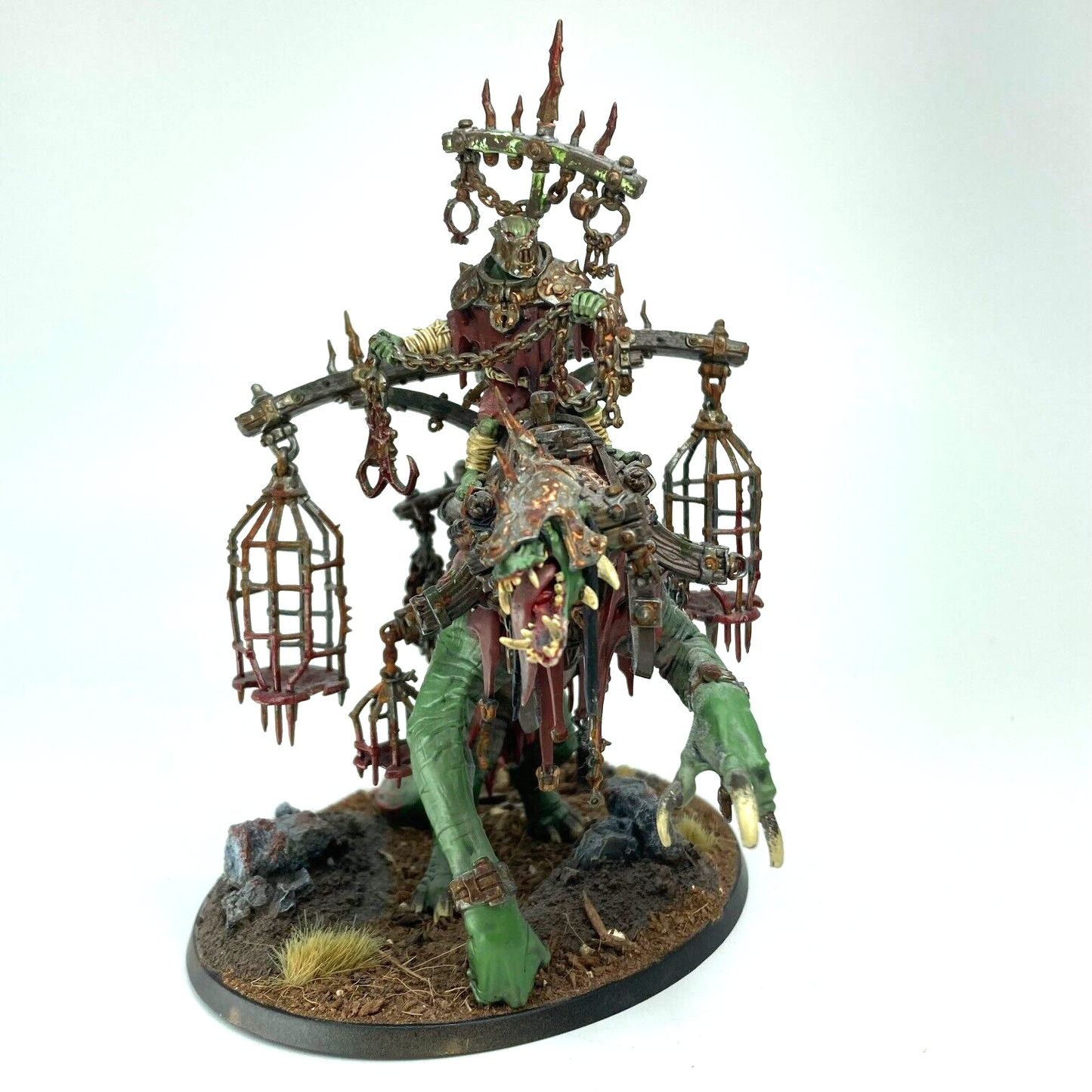 Snatchaboss on Sludgeraker Beast Orruk Warclans - Warhammer Age of Sigmar