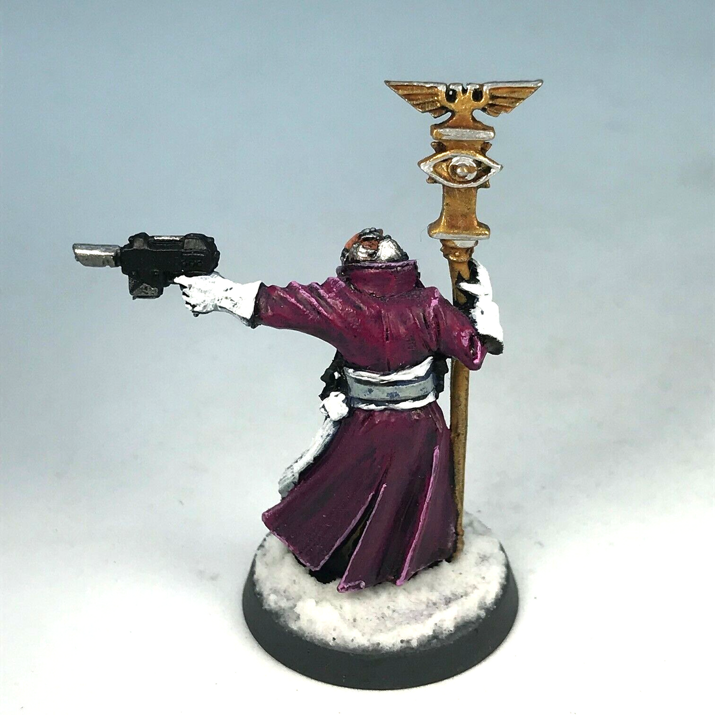 Classic Metal Imperial Guard Psyker Command Painted - Warhammer 40K X8686