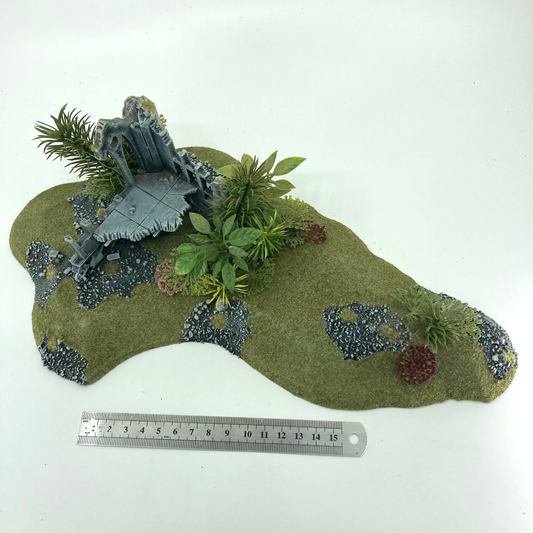 Scenery Hill Terrain - Lord of the Rings / Warhammer 40k / Fantasy Painted 2
