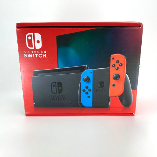 Nintendo Switch Console - With Original Box & Charger