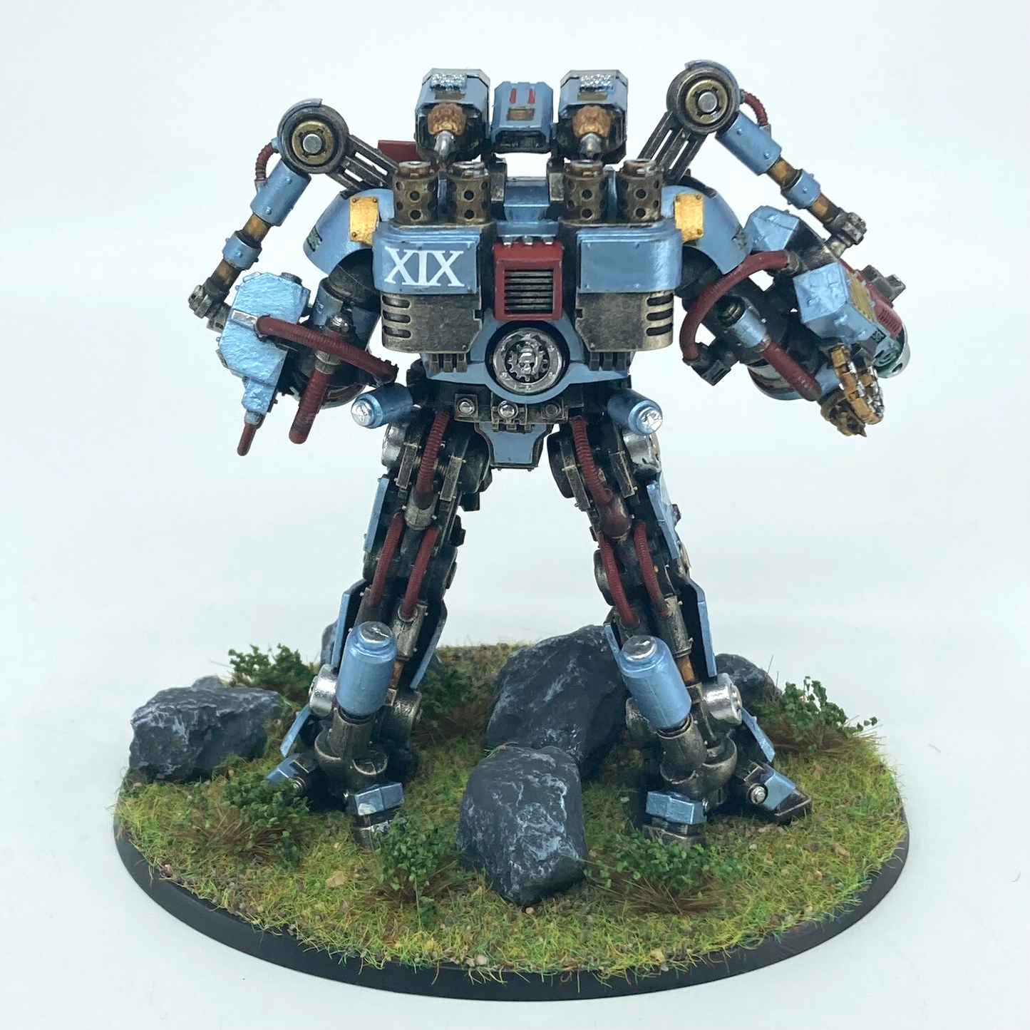 Grey Knights Nemesis Dreadknight Space Marines - Painted - Warhammer 40k (7)