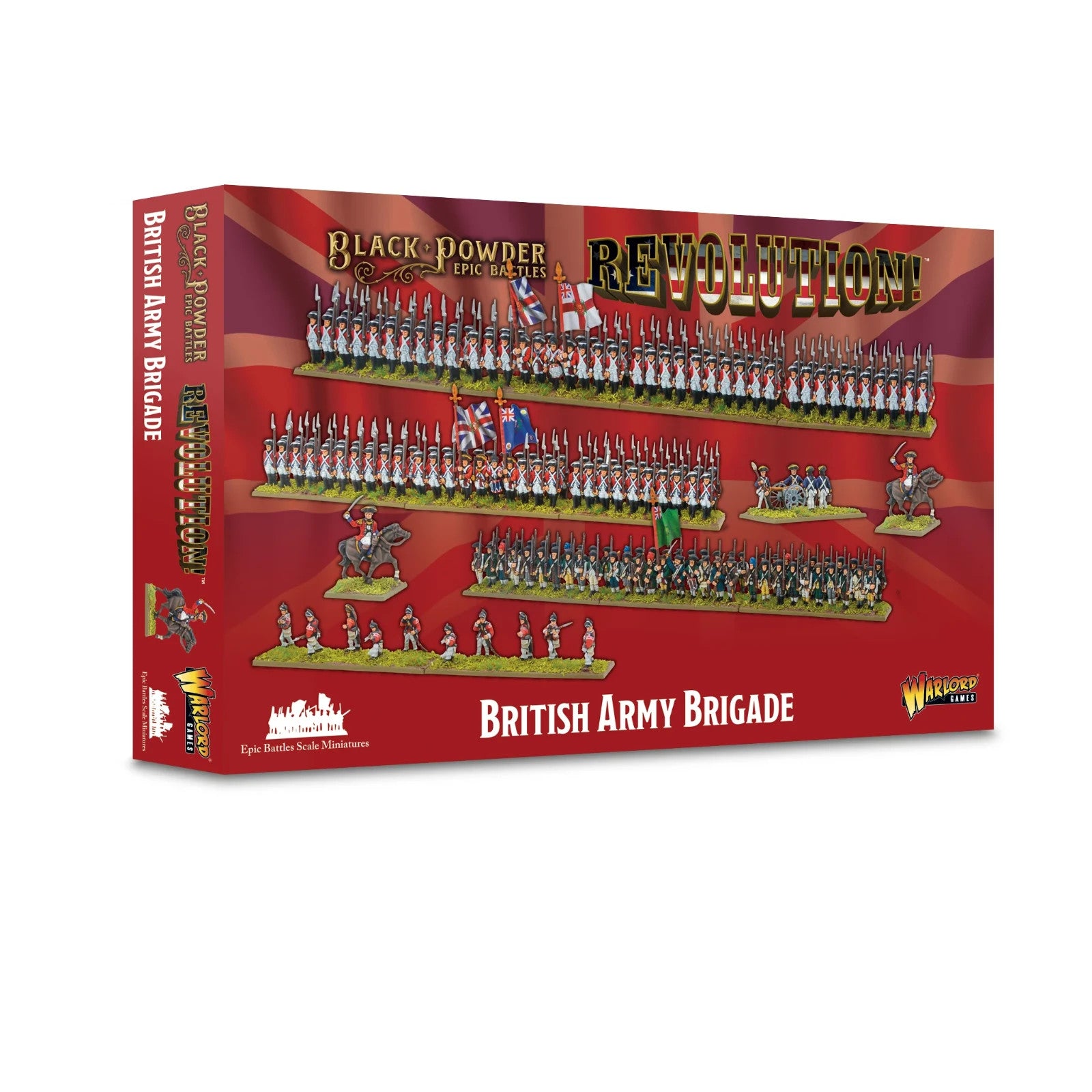Warlord Black Powder British Army Brigade Tabletop France Warlord Black Powder British Army Brigade Tabletop France