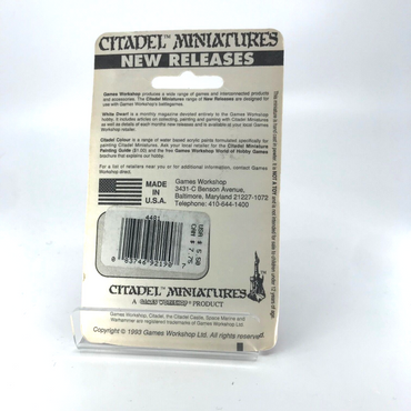 Dark Elf Crossbowmen Dark Elves - Open Blister - Citadel Warhammer Fantasy C1315