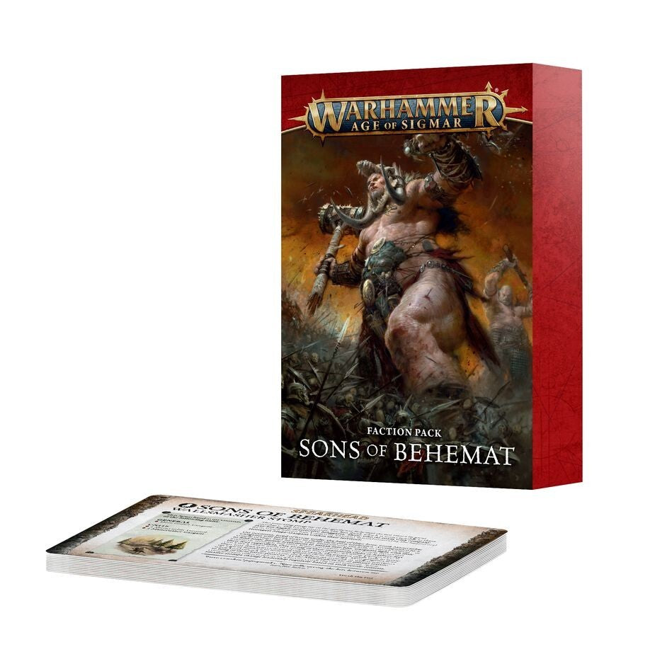 Sons Of Behemat Faction Pack - Brand New - Warhammer Age Of Sigmar GW