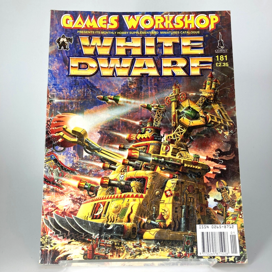 White Dwarf 181 Magazine Games Workshop Warhammer Fantasy 40,000 40K M1525