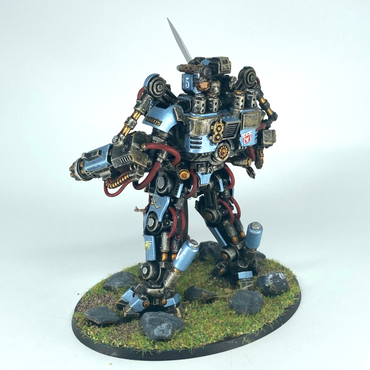 Grey Knights Nemesis Dreadknight Space Marines - Painted - Warhammer 40k (10)