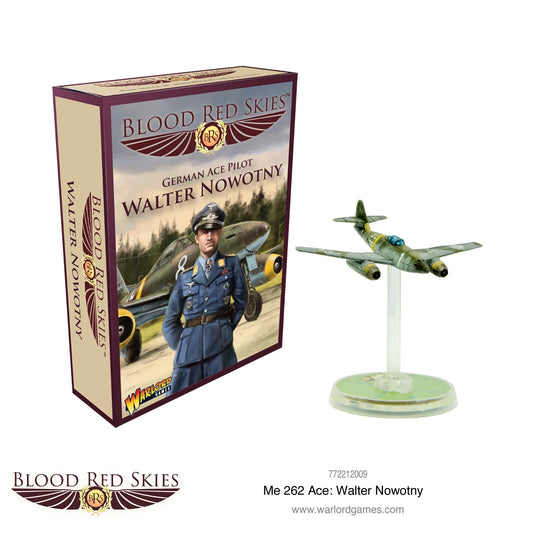 Blood Red Skies: Walter Nowotny Ace Pilot - Bolt Action Warlord Games