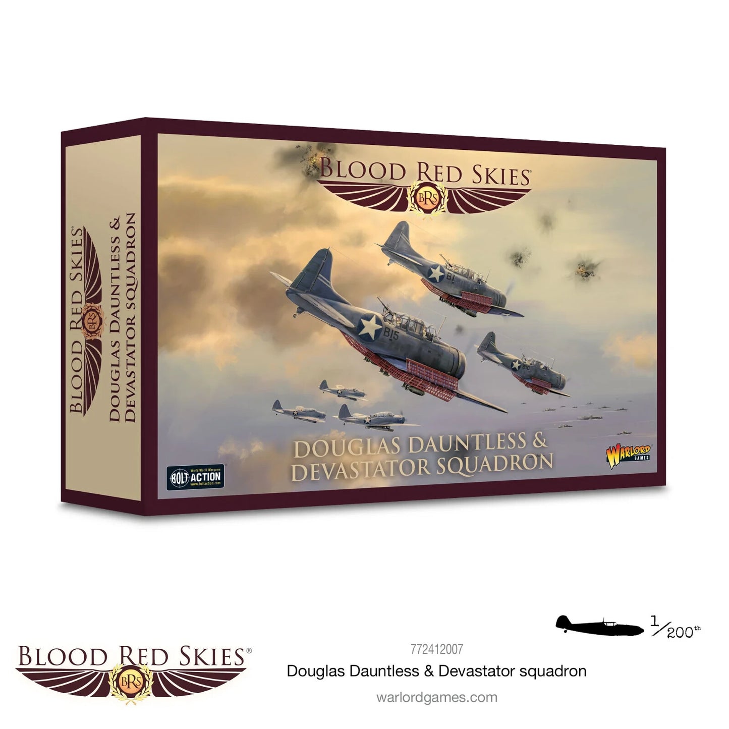 Blood Red Skies: Douglas Dauntless & Devastator Squadron - Warlord Games