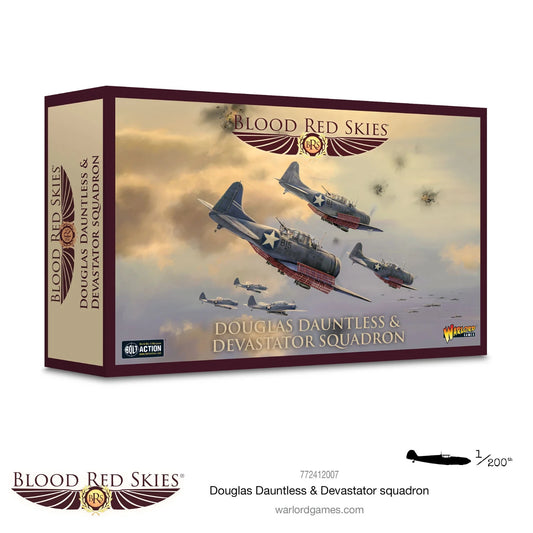 Blood Red Skies: Douglas Dauntless & Devastator Squadron - Warlord Games