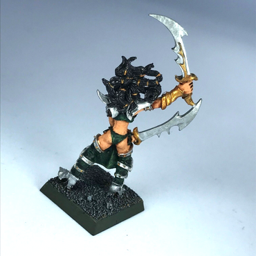 Classic Metal Witch Elf Dark Elf Elves - Painted - Warhammer Fantasy X13470