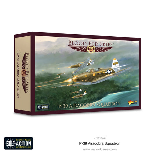 Blood Red Skies: P-39 Airacobra Squadron - Bolt Action Warlord Games Miniatures
