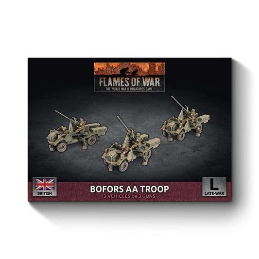 Bofors AA Troop - Late-War - Brand New - Flames of War