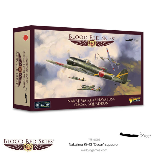 Blood Red Skies: Nakajima KI43 II Hayabusa Squadron - Bolt Action Warlord Games