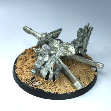 Classic Imperial Guard Mordian Lascannon Team Heavy Weapon - Warhammer 40K C3348