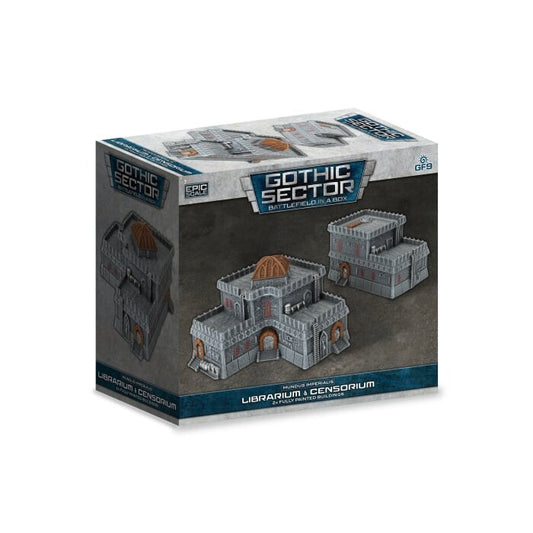 Mundus Imperialis Librarium - Painted Epic Terrain - Brand New - Gothic Sector