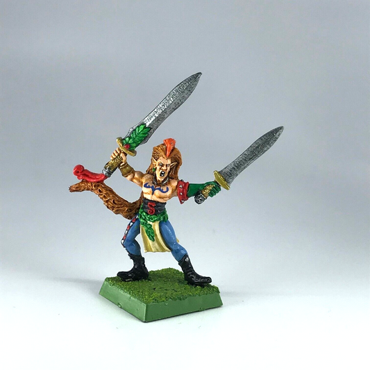 Wood Elves Wardancer Elf Citadel - Warhammer Fantasy Metal Painted GW X1047