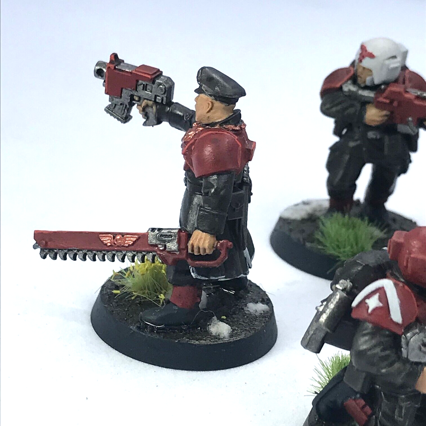 Cadian Company HQ Astra Militarum - Painted - Warhammer 40K Games Workshop C3918