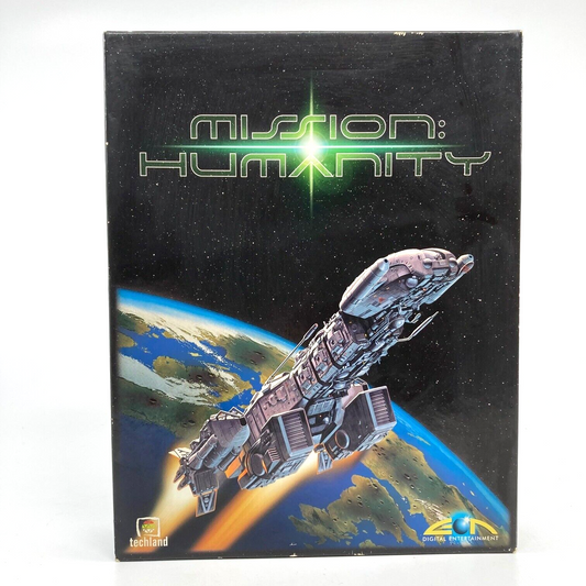 Mission Humanity PC Game Boxed - Vintage PC Game W133