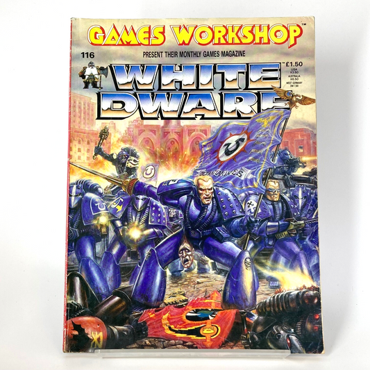 White Dwarf 116 Magazine Games Workshop Warhammer Fantasy 40,000 40K M759