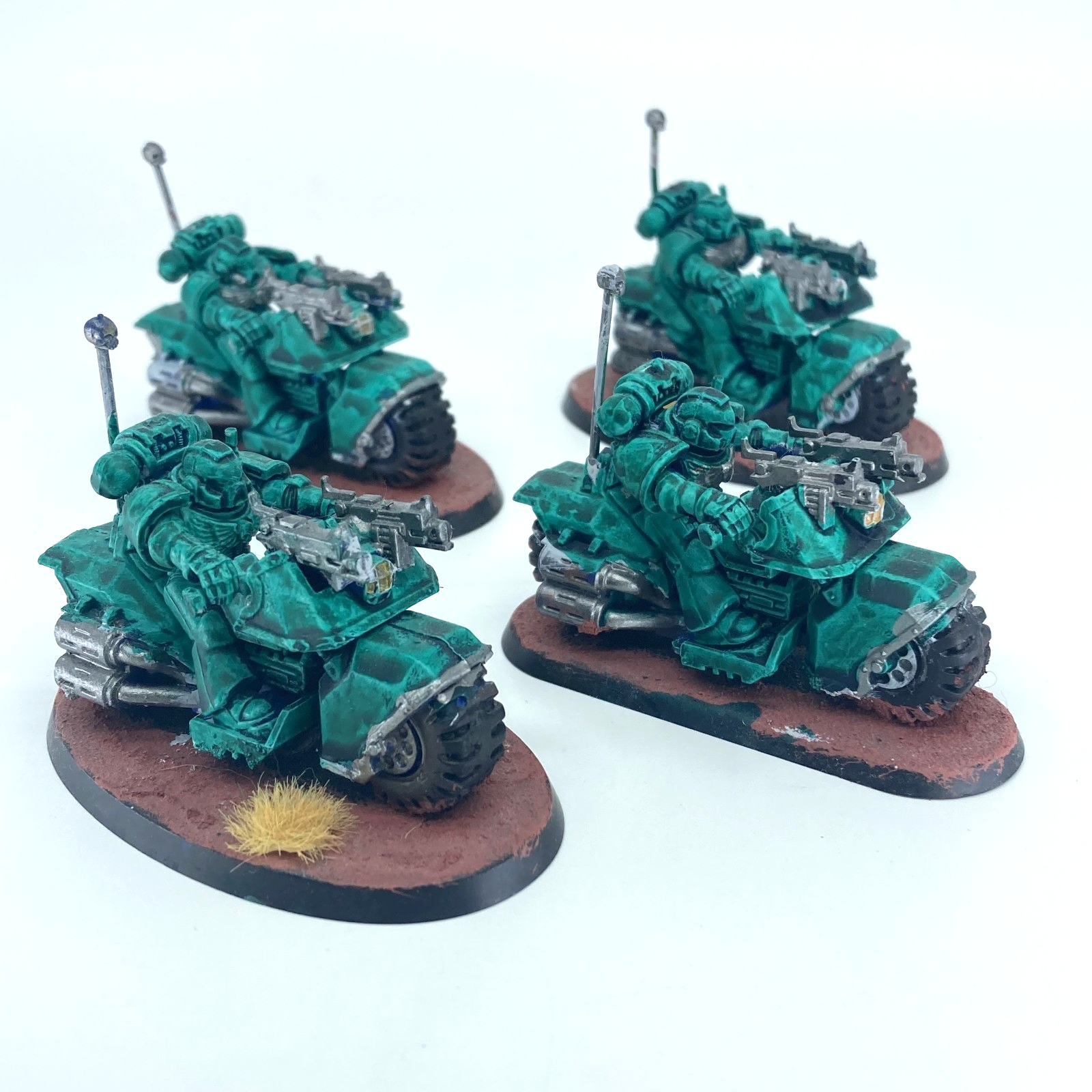 Attack Bike Squad Space Marines Warhammer 40K Games C4906
