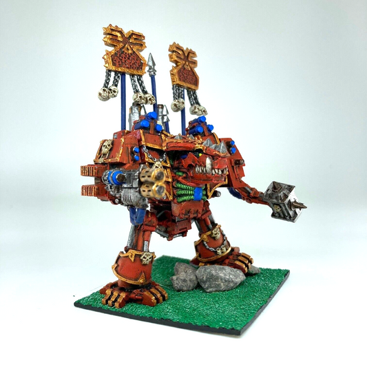 Khorne Dreadnought 2nd Ed Chaos Space Marines - Warhammer 40k Metal Painted