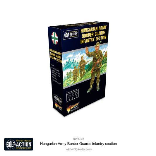 Hungarian Army Border Guards Infantry Section - Warlord Games Bolt Action