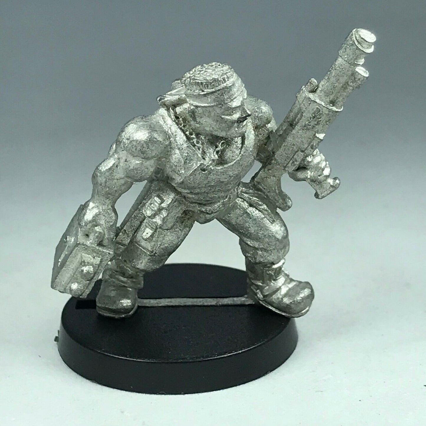 Metal Catachan Lascannon Loader Imperial Guard - Warhammer 40K X8002