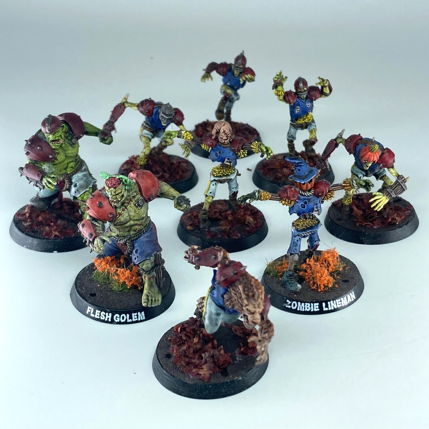 Necromantic Horror Team - Painted - Blood Bowl Warhammer Games Workshop C6208