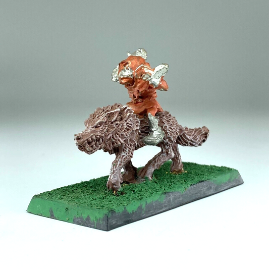 Goblin Wolf Rider - Orcs & Goblins - Citadel Warhammer Fantasy Metal X14695