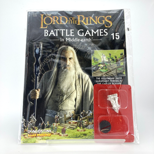 LOTR Magazine 15 - Metal Saruman - LOTR Warhammer Lord of the Rings M1944