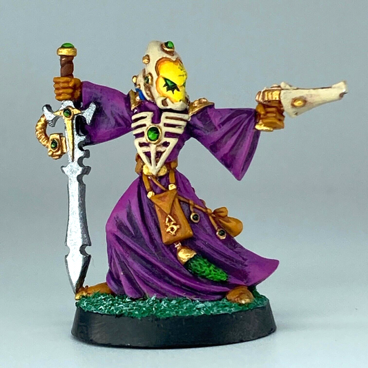 Warlock Eldar - Painted - Warhammer 40k Games Workshop Classic Metal X13591