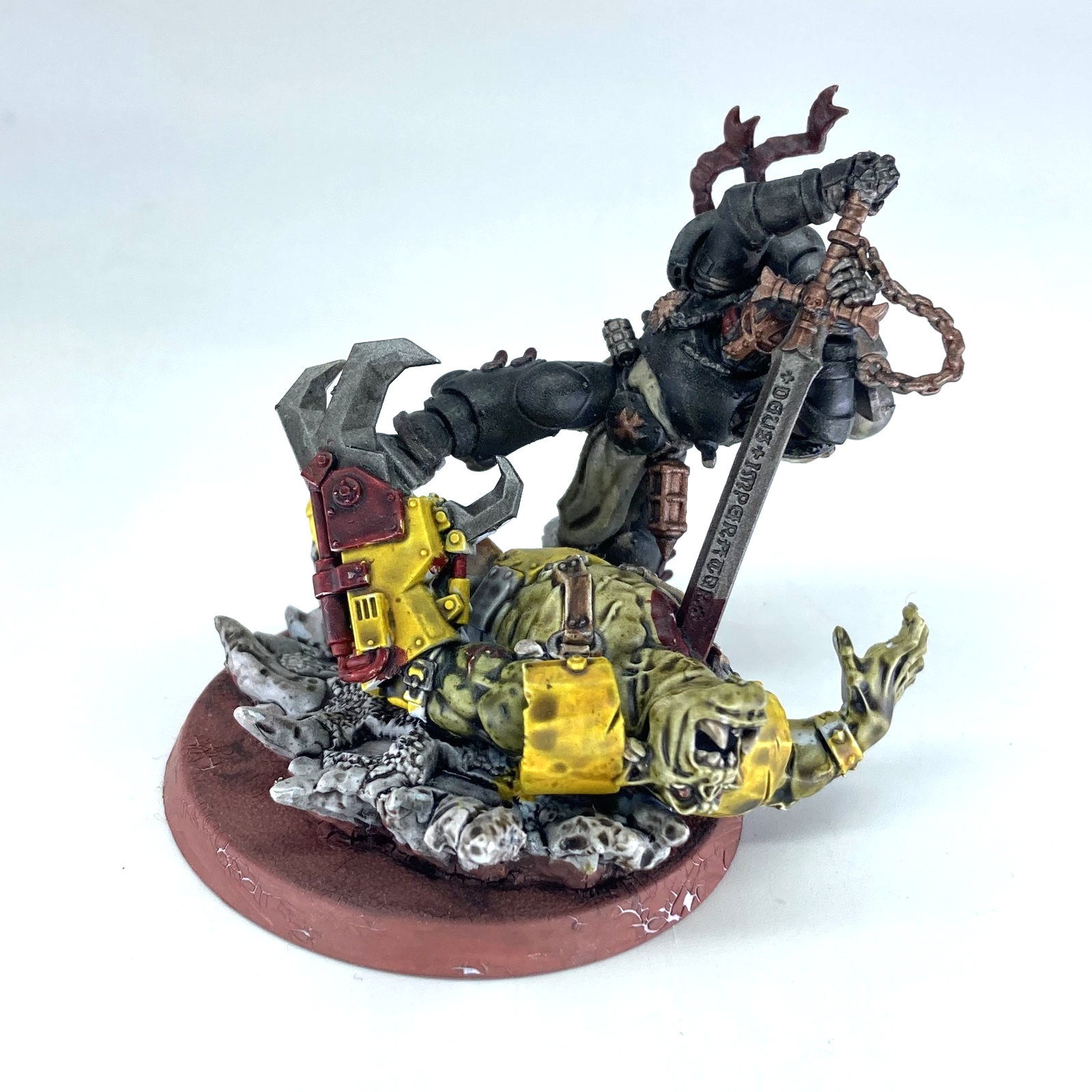 Bayard's Revenge Black Templars - Warhammer 40k Games Workshop Painted