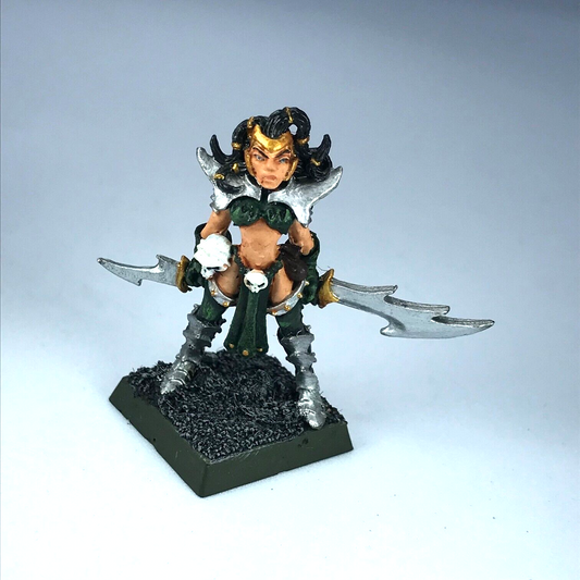 Cauldron of Blood Witch Elf Dark Elf Elves - Painted - Warhammer Fantasy X13477