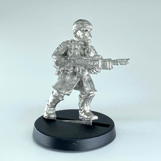 Steel Legion Trooper - Imperial Guard - OOP - Warhammer 40K Classic Metal X4135