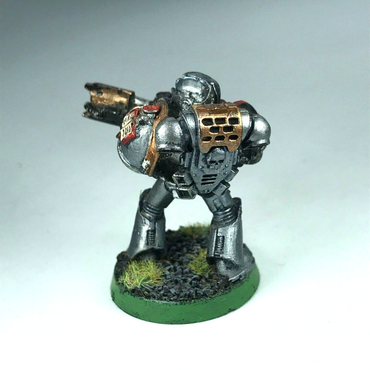 Metal Grey Knight Space Marine Incinerator - Painted - Warhammer 40K X6389
